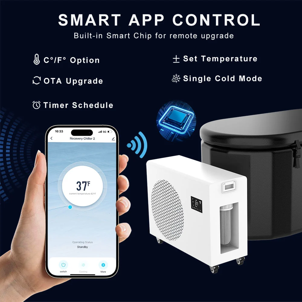 Advanced Ice Bath Water Chiller For Cold Baths